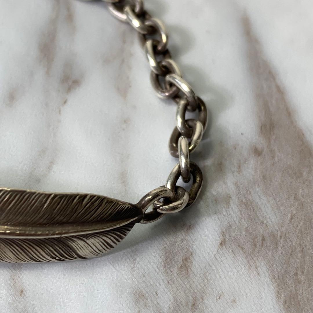 ファーストアローズ フェザーチェーンブレスレット シルバー925 刻印