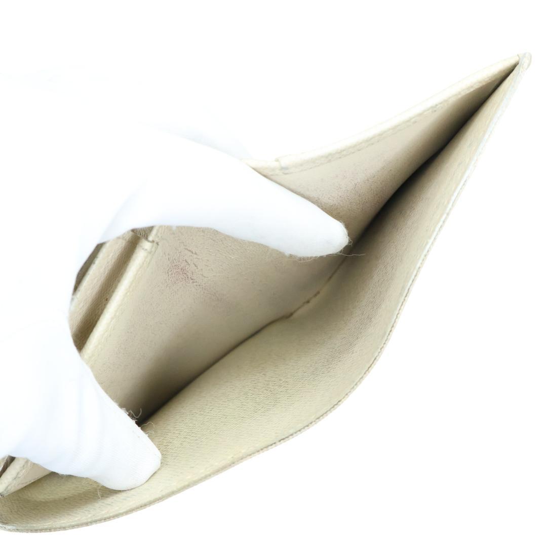 美品 ルイヴィトン 二つ折り財布 ダミエ アズール トレゾール N61744