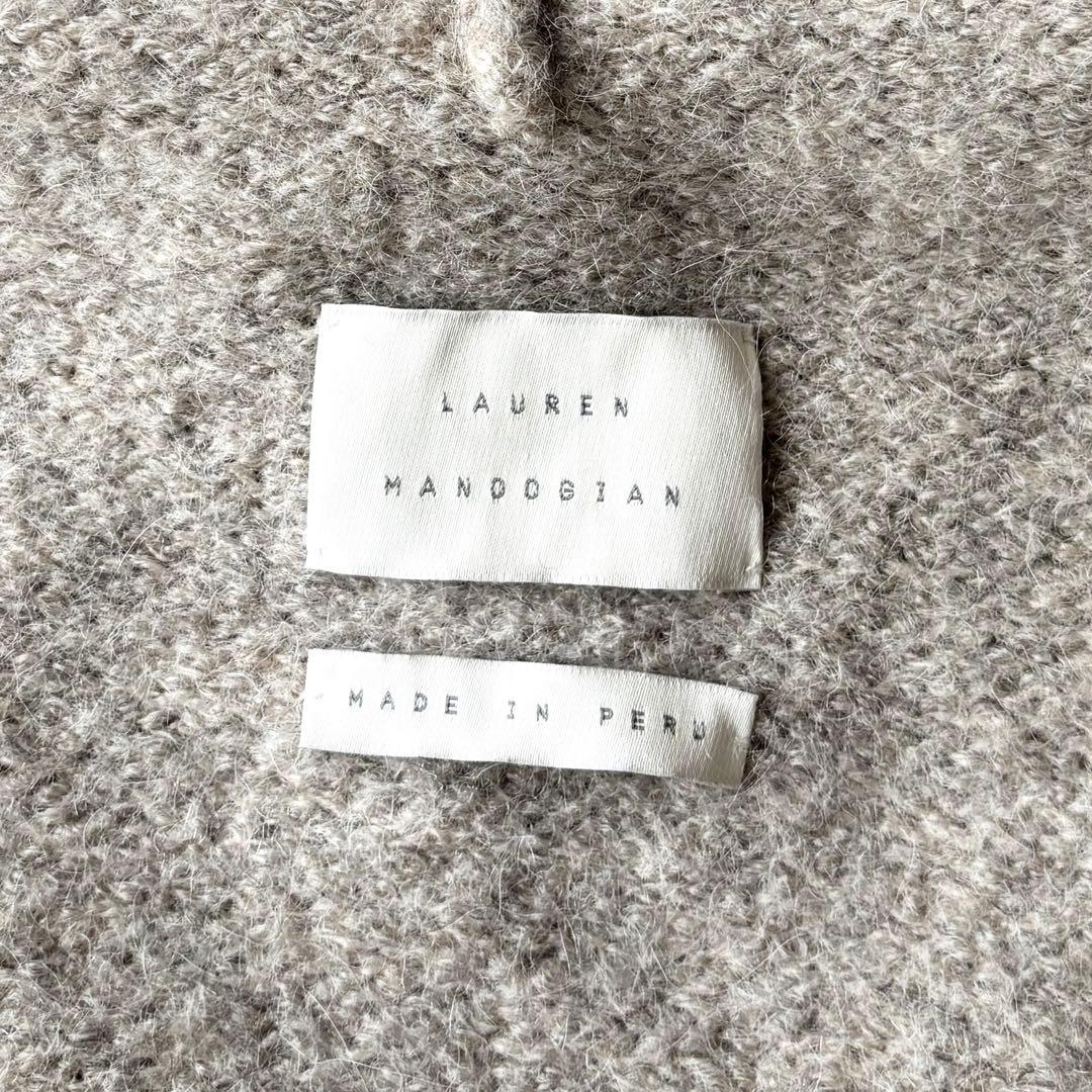 美品✨ローレン マヌージアン　CAPTOTE コート　グレー　フリーサイズ
