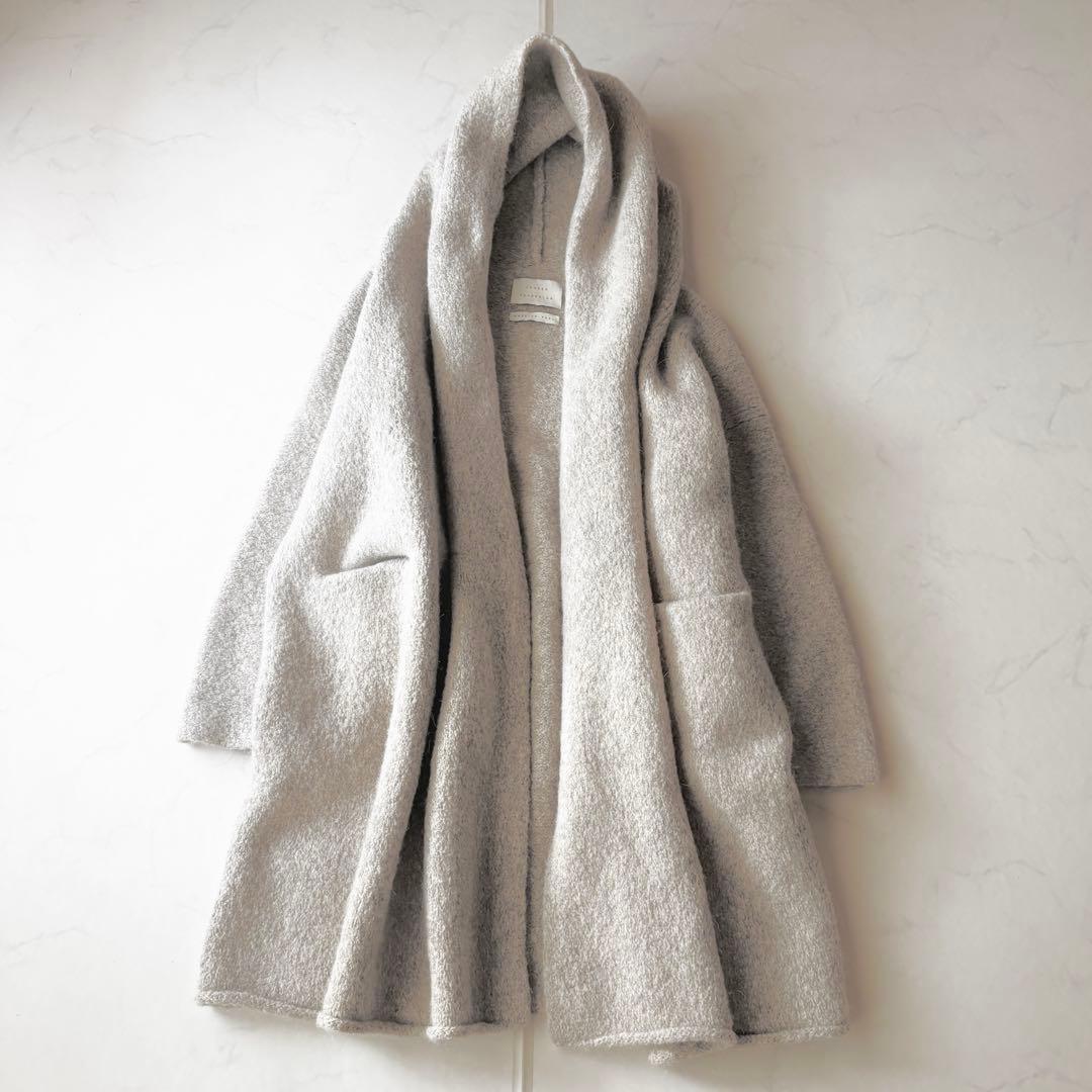 美品✨ローレン マヌージアン　CAPTOTE コート　グレー　フリーサイズ