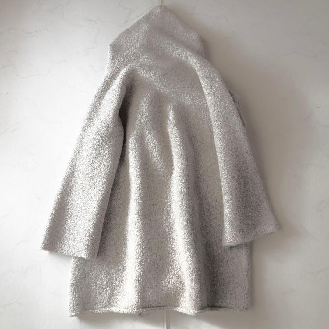 美品✨ローレン マヌージアン　CAPTOTE コート　グレー　フリーサイズ