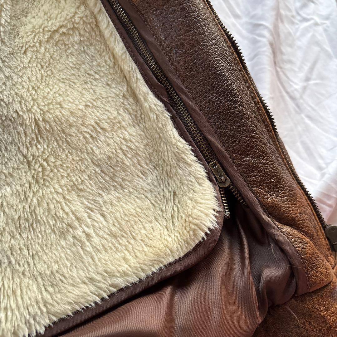 【90s】vintage G-1 レザー フライトジャケット 3way 本革