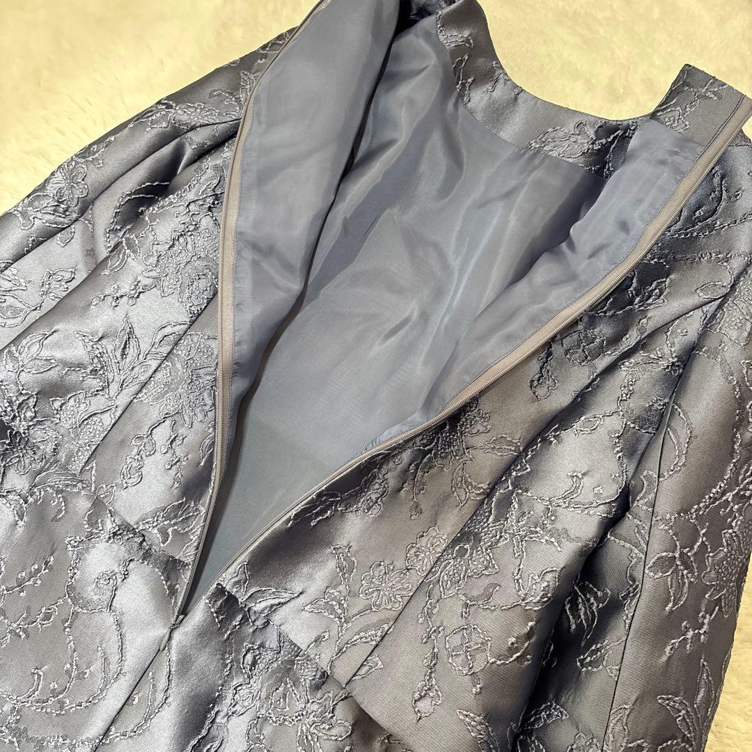 La Festa chic｜シルク混ロングワンピース 定価約20万　新品タグ付