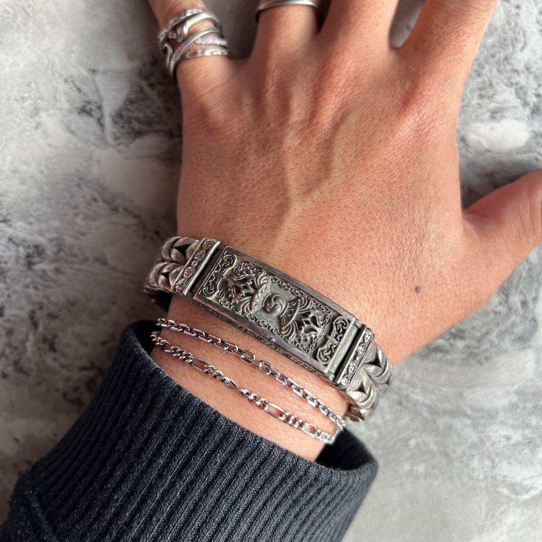 ヴィンテージ VINTAGE ヴァジュラプレート ブレスレット バックル