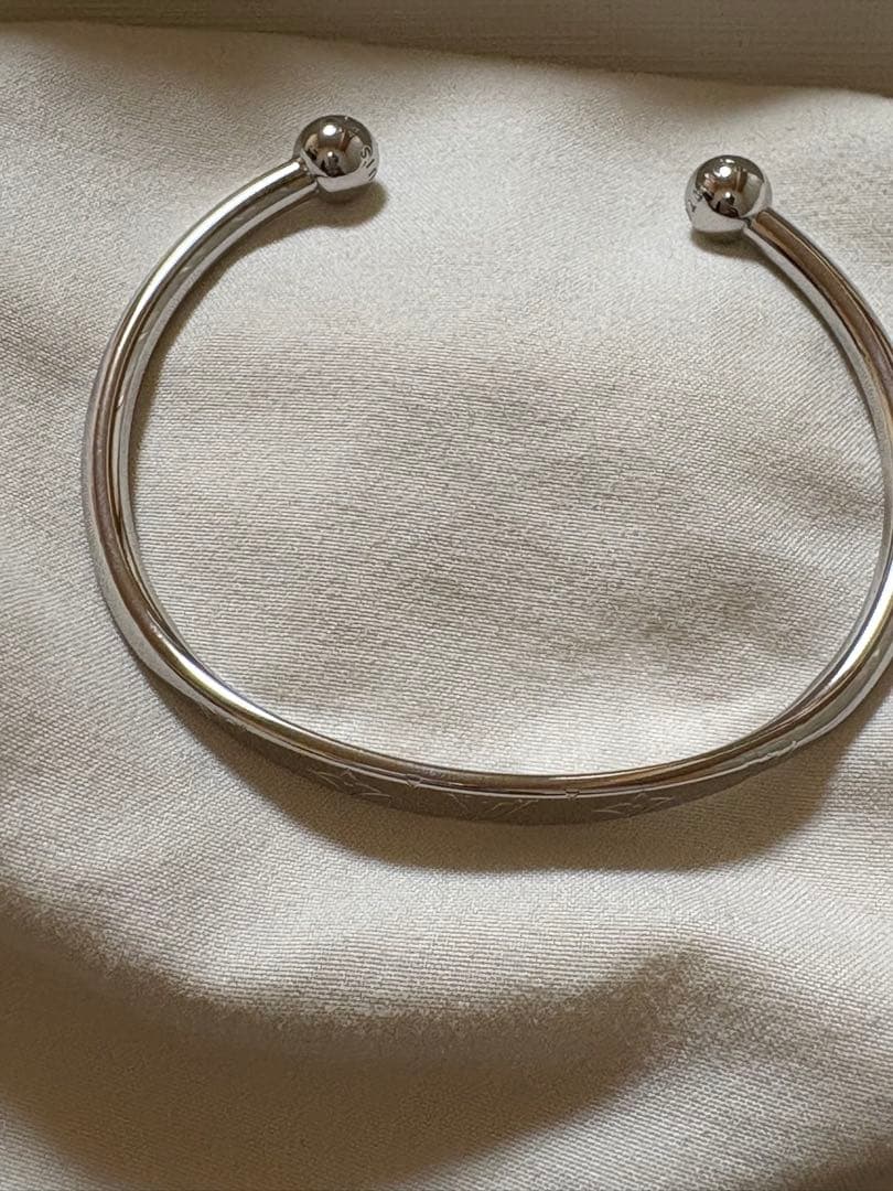 ルイヴィトン　LouisVuitton ジョンク　モノグラム　バングル　L