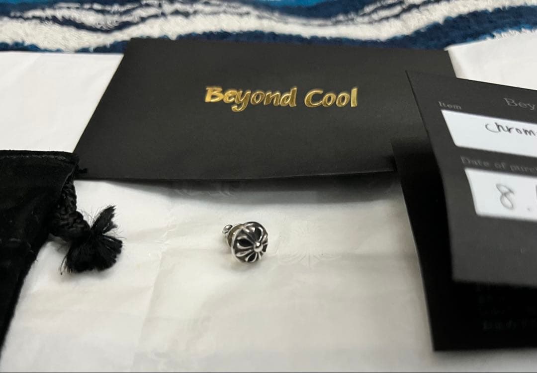 Chrome Hearts クロムハーツ クロスボール　スタッドピアス