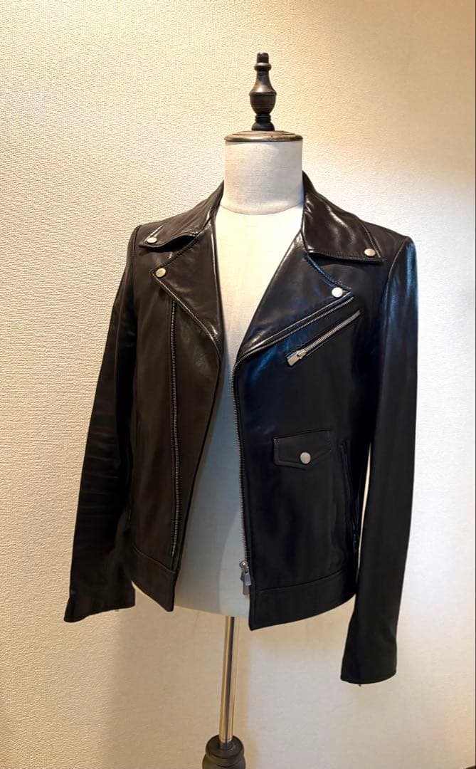 Quattrocchi／クワトロッキ ダブルライダースジャケット