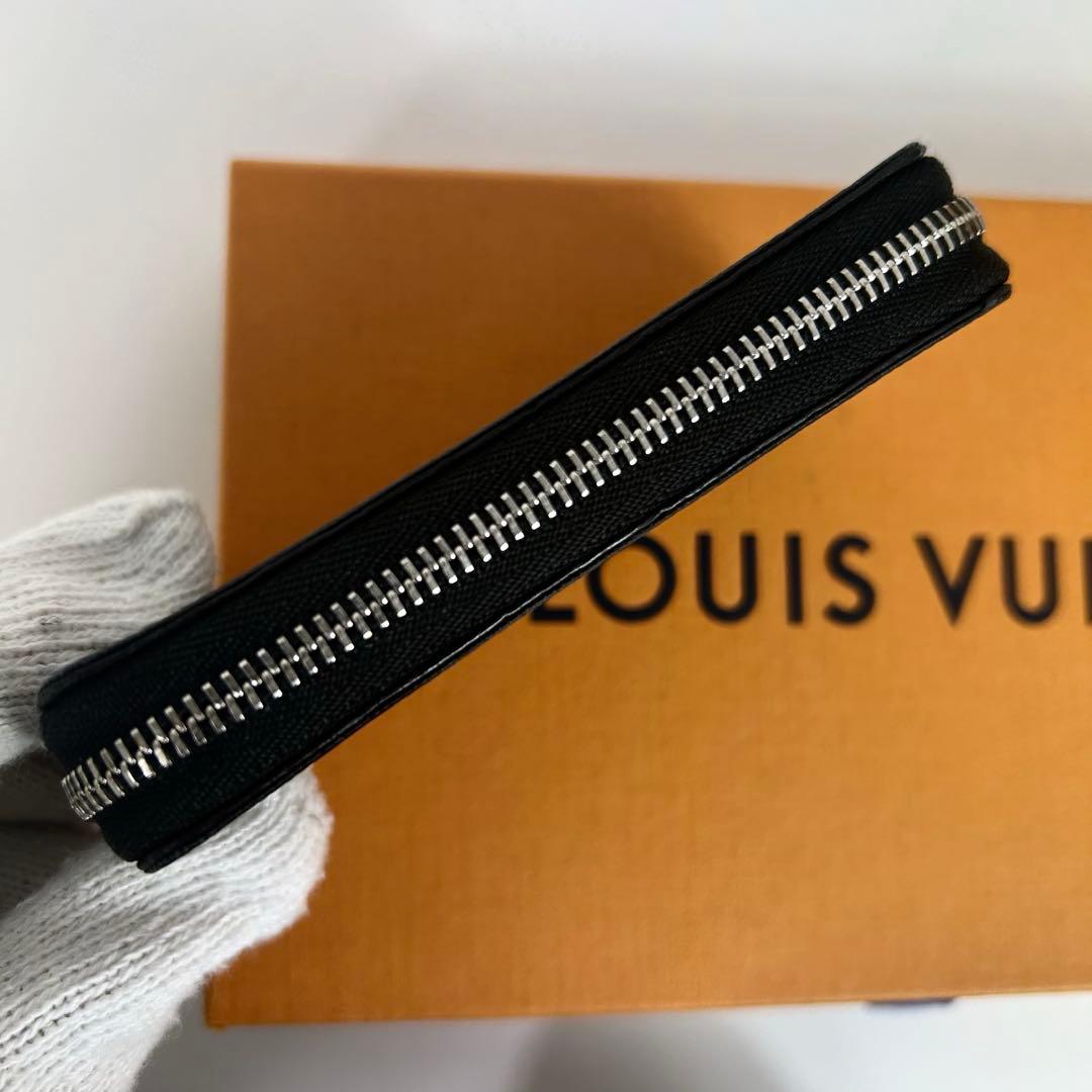 極美品 ダミエグラフィット ジッピーパース ケース・小銭 RFID