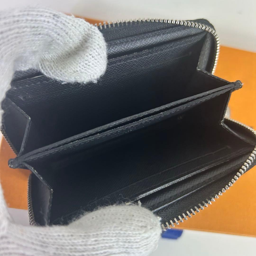 極美品 ダミエグラフィット ジッピーパース ケース・小銭 RFID