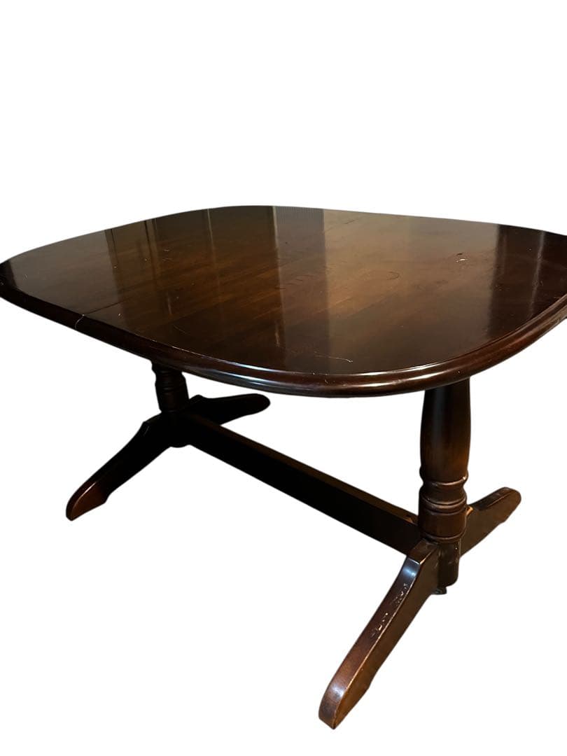 『希少』飛騨産業 キツツキ 伸長 ダイニングテーブル エクステンションテーブル