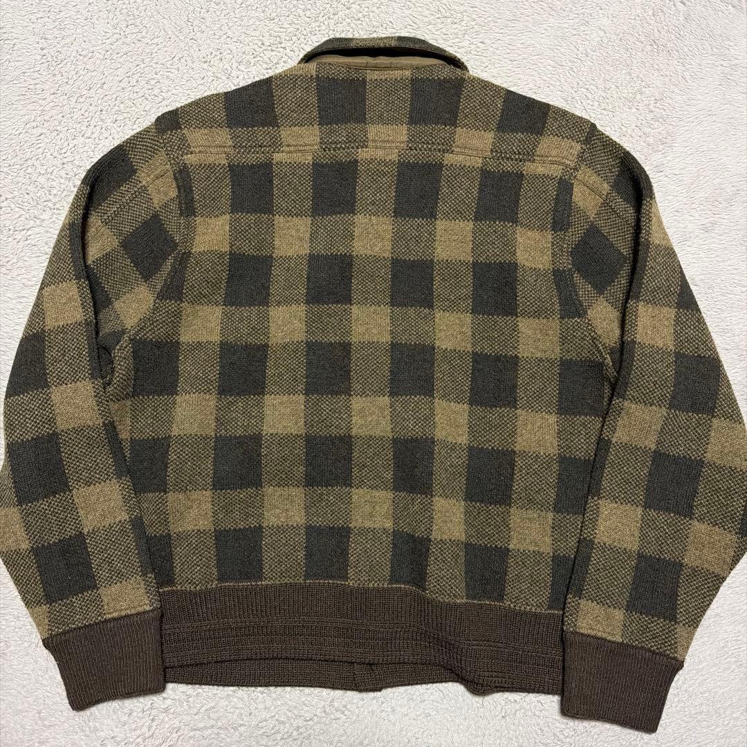 RRL RALPH LAUREN チェックブルゾン　DOUBLE RL XXL