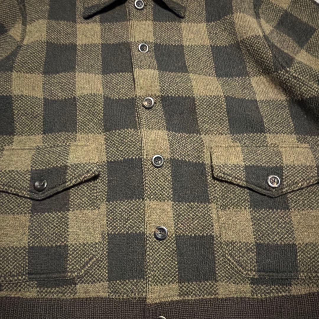 RRL RALPH LAUREN チェックブルゾン　DOUBLE RL XXL