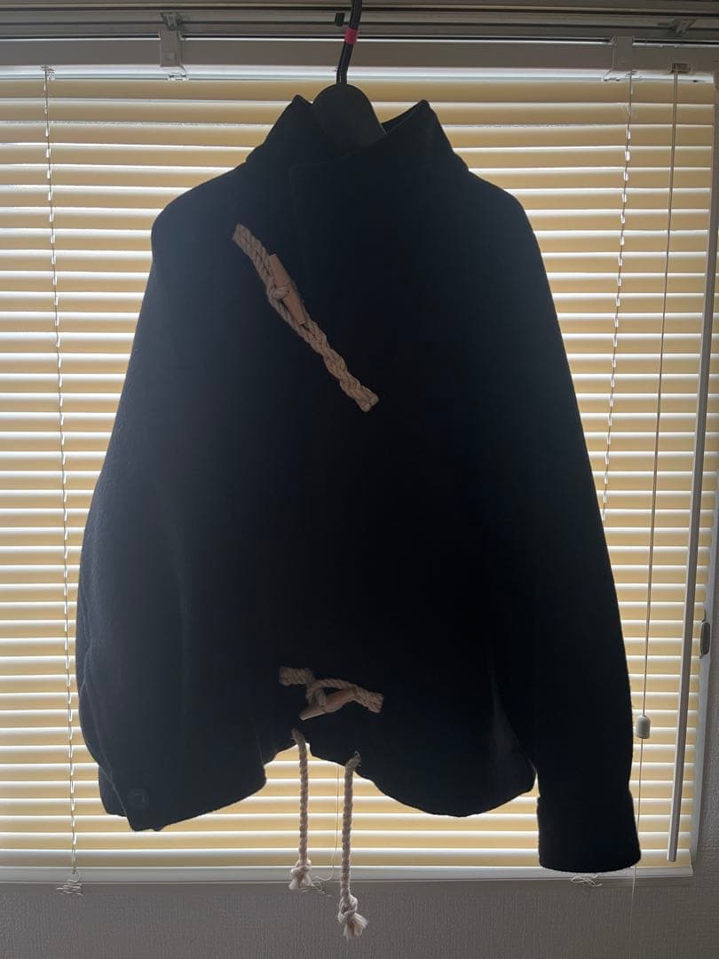 25AW【HYKE】 DOUBLE FACE DUFFEL JACKET