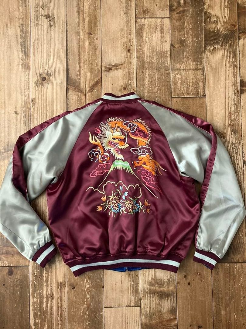 CAB CLOTHING キャブクロージング リバーシブルスカジャン 00s M