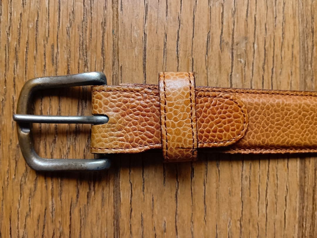 b*1様 エドワードグリーン製レザーベルト