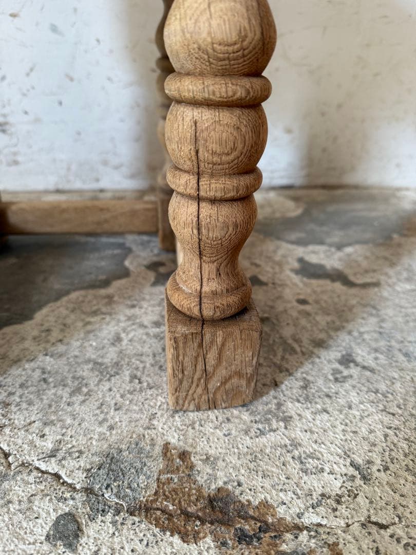 ビンテージ サイドテーブル ベッドサイドテーブル　小　剥離