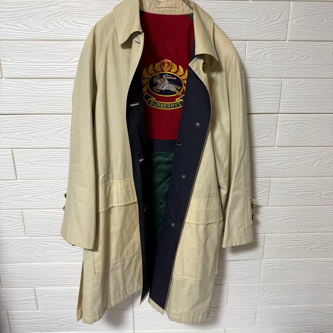 希少　バーバリーズ　トレンチコート　ベージュ　2枚袖