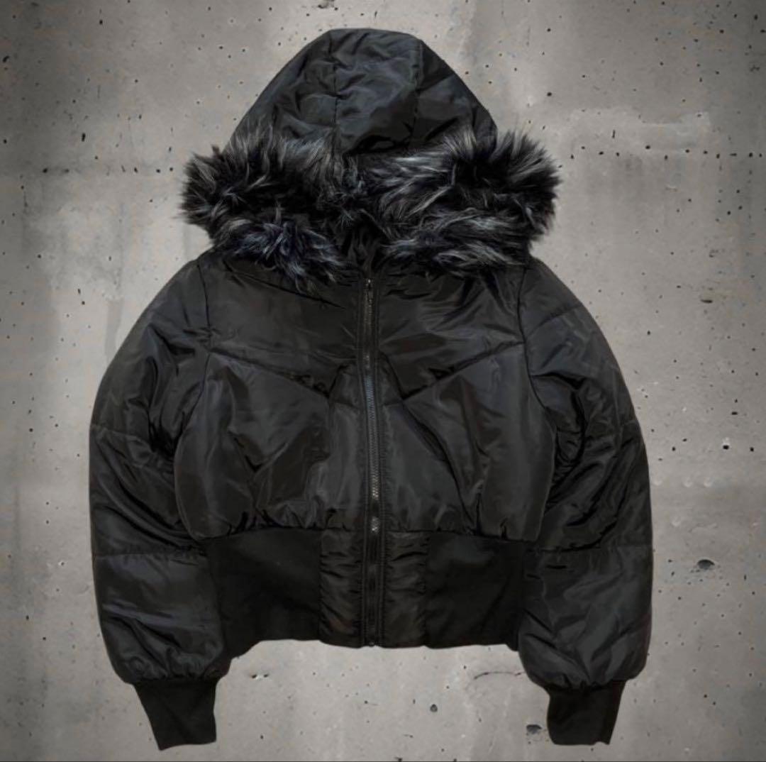 ジャケット・アウター y2k military type N2B fur flight jacket