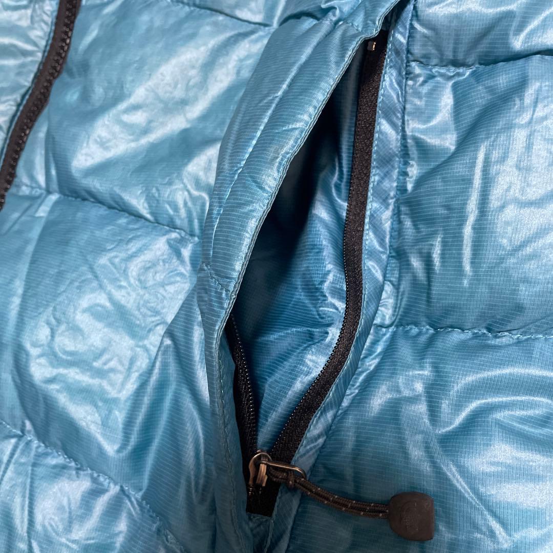 THE NORTH FACE★ダウンベスト★ブルー★ダウン72％ 蓄熱 人気商品