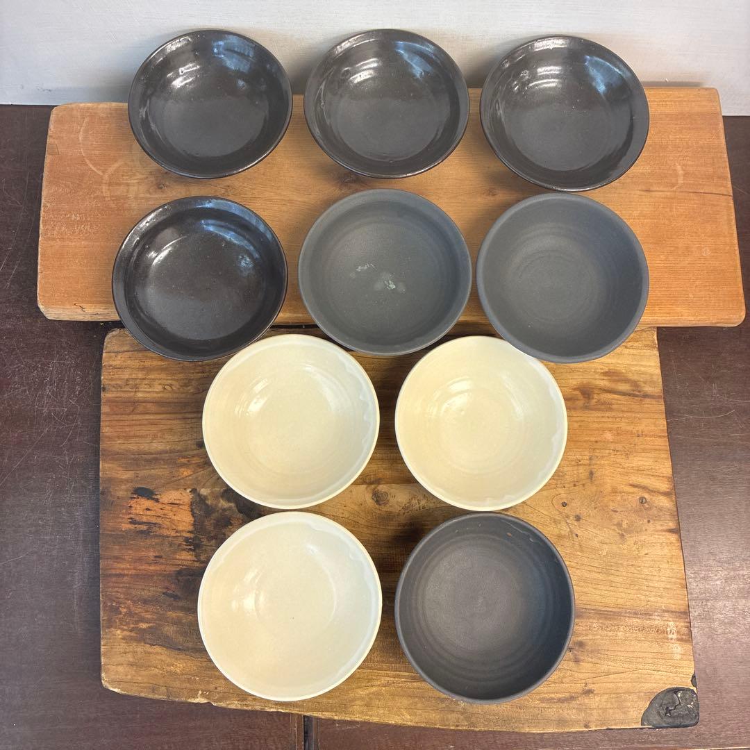 新品　陶器　陶芸作家　鍋鉢色々10個 242