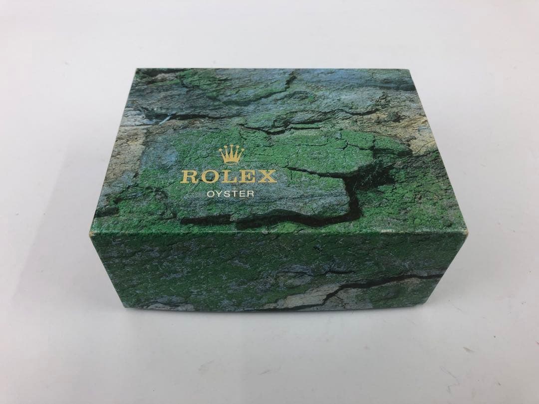 S*e様 ロレックス　空き箱　外箱　内箱　小冊子　取説　グリーン