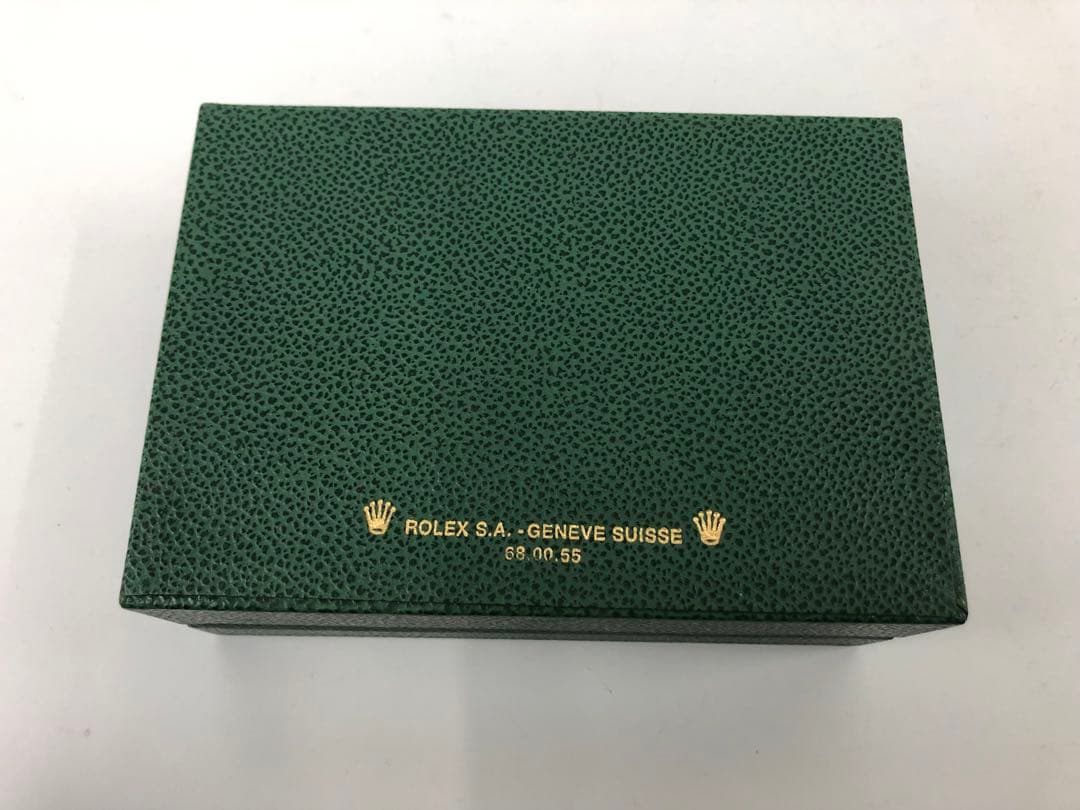 S*e様 ロレックス　空き箱　外箱　内箱　小冊子　取説　グリーン