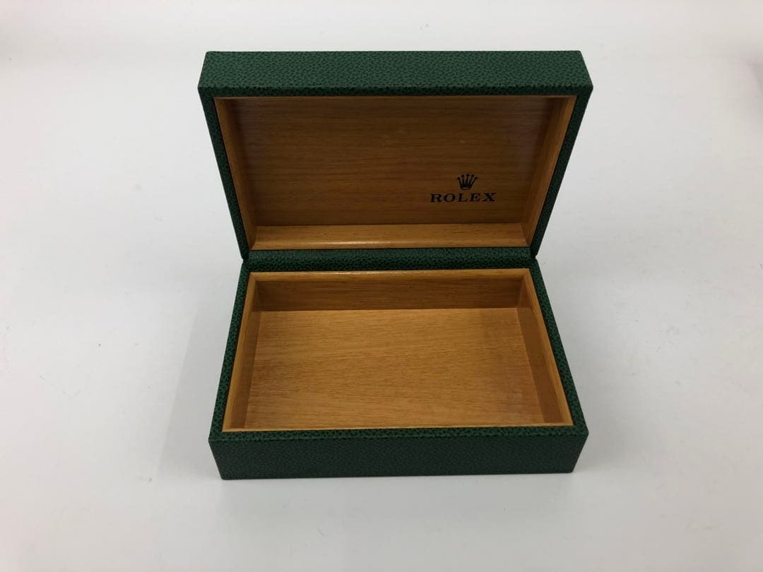 S*e様 ロレックス　空き箱　外箱　内箱　小冊子　取説　グリーン