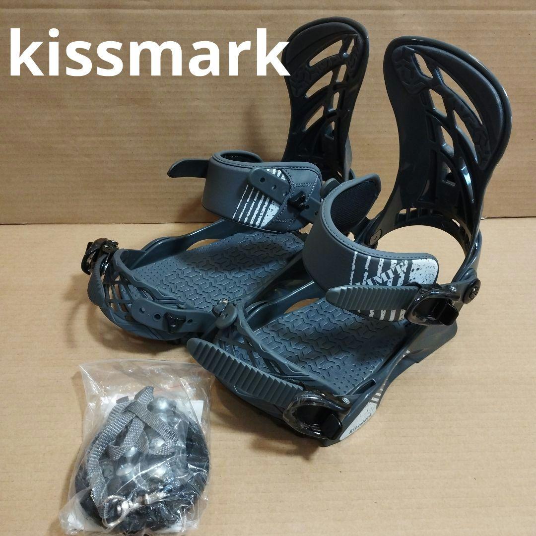 新品 ML メンズ スノーボード バインディング キスマーク