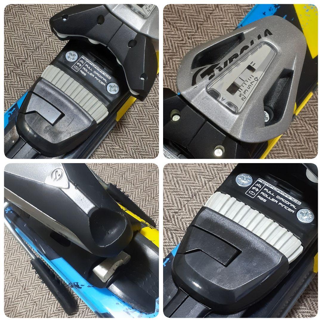 初中級者向きスキー板156cm　軽くて柔らかめで滑りやすい　ビンディング調節可能