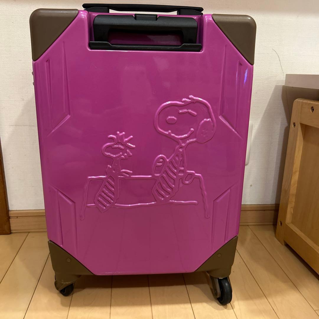スヌーピーキャリーバッグ