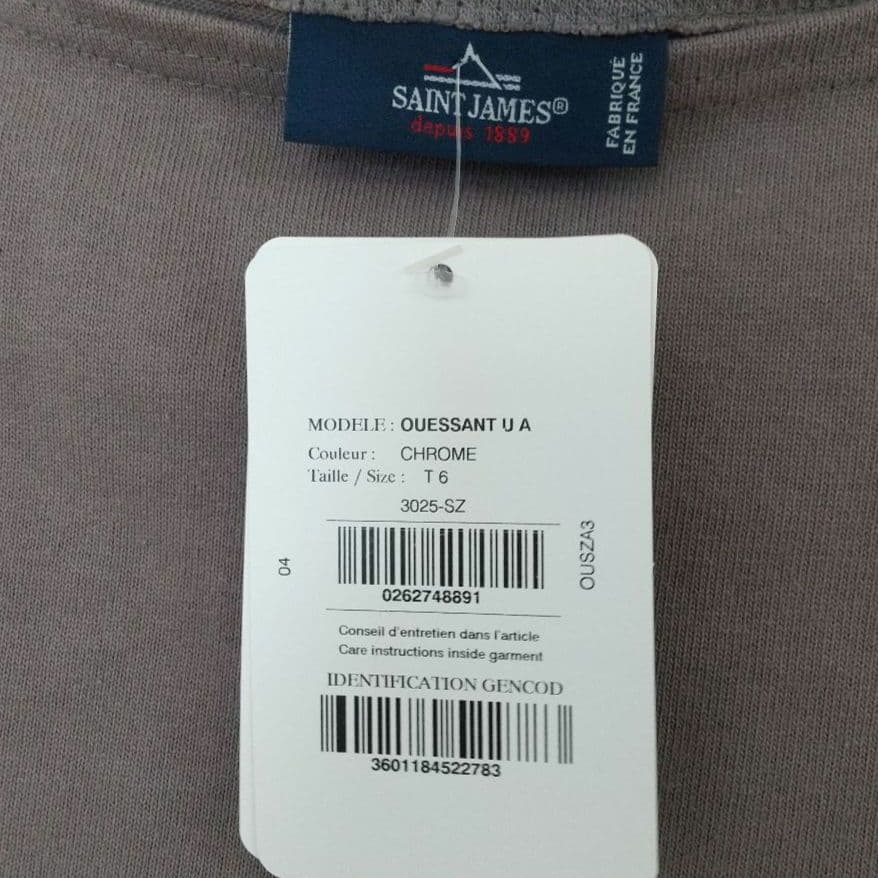 SAINT JAMES セントジェームス ブラウン T6 タグ付き新品