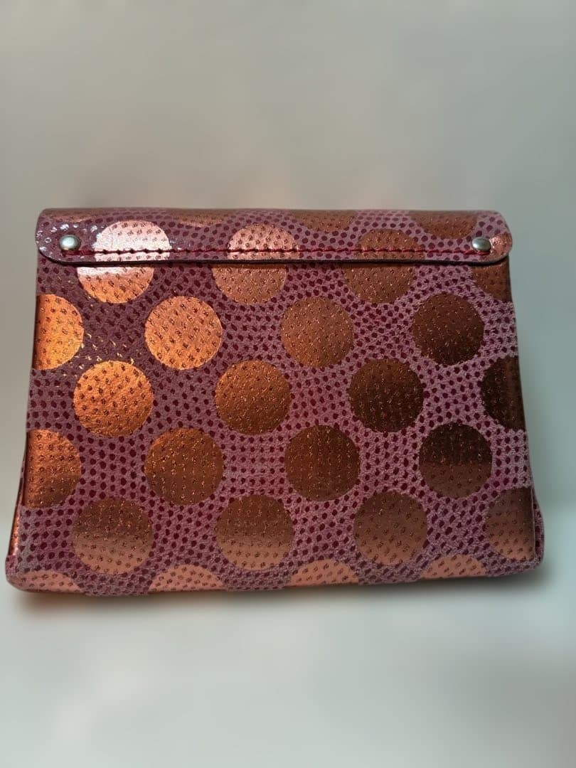 Carmine ドット　ミニ財布