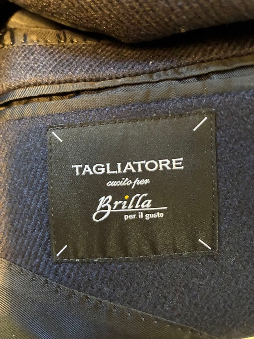 TAGLIATORE ネイビー チェスターコート　ビームス