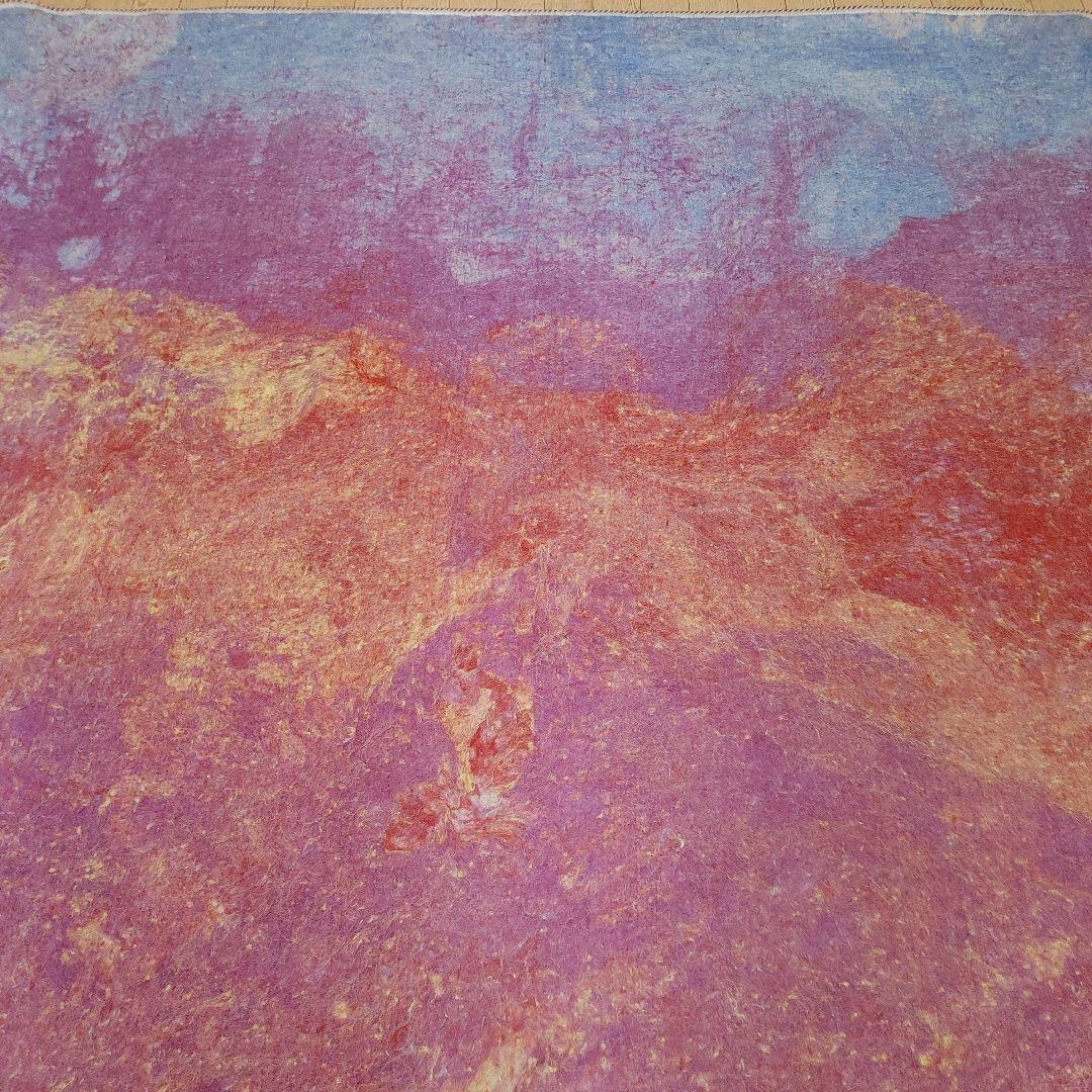 ペルシャフェルト ナマッド h44 namad 215x176 天然ウール