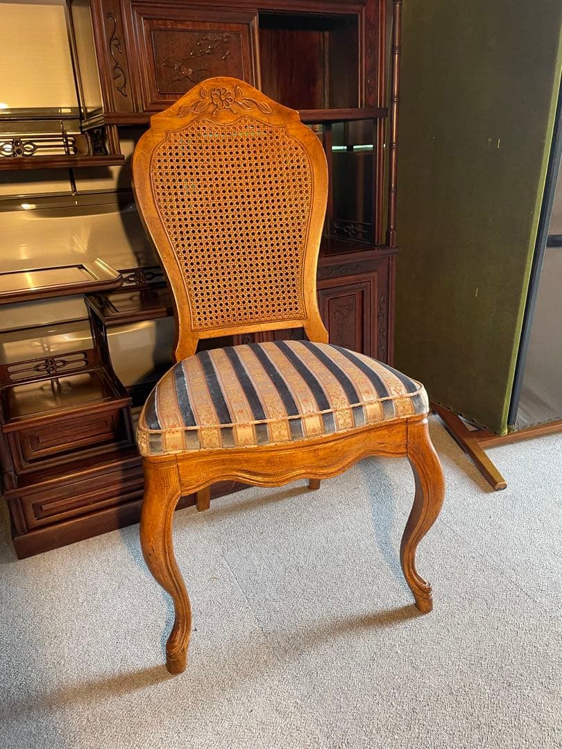 引取限定　アメリカ　ドレクセルヘリテイジ社製　ダイニングチェア　アンティーク家具