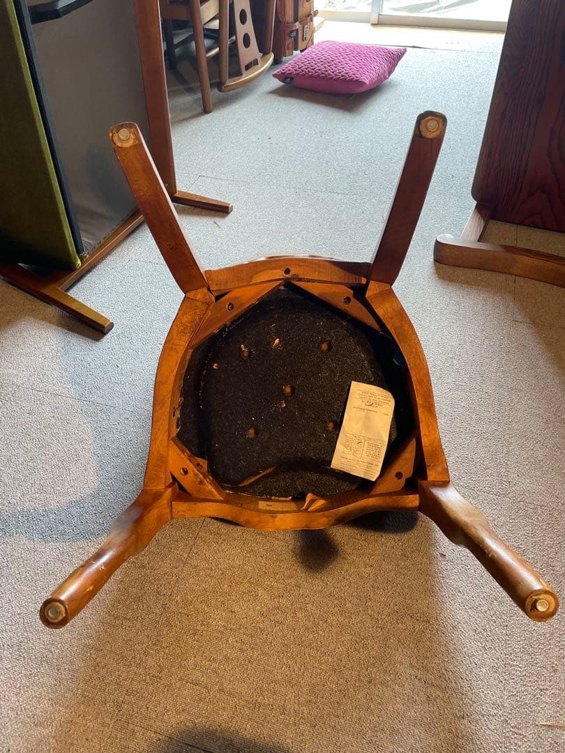 引取限定　アメリカ　ドレクセルヘリテイジ社製　ダイニングチェア　アンティーク家具