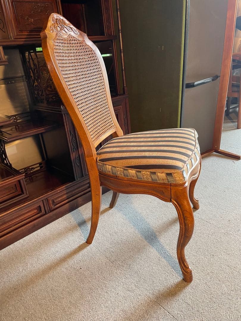 引取限定　アメリカ　ドレクセルヘリテイジ社製　ダイニングチェア　アンティーク家具