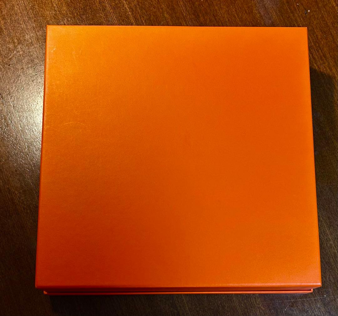 エルメス HERMÈS デザートプレート〈Hデコ〉レッド　ペア