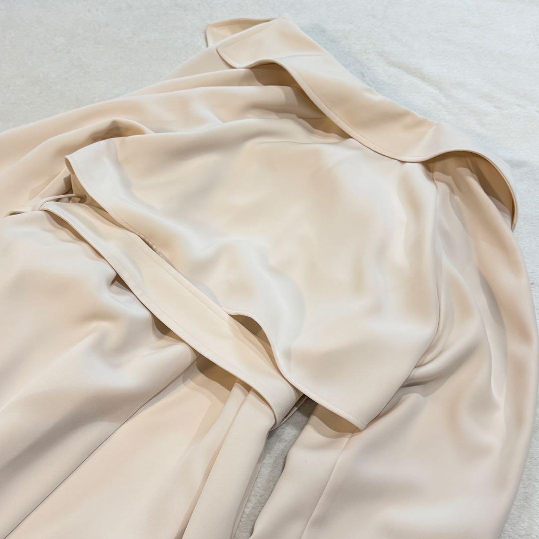 セオリーリュクス　トレンチコート　FLONI LEAD シフォンホワイト