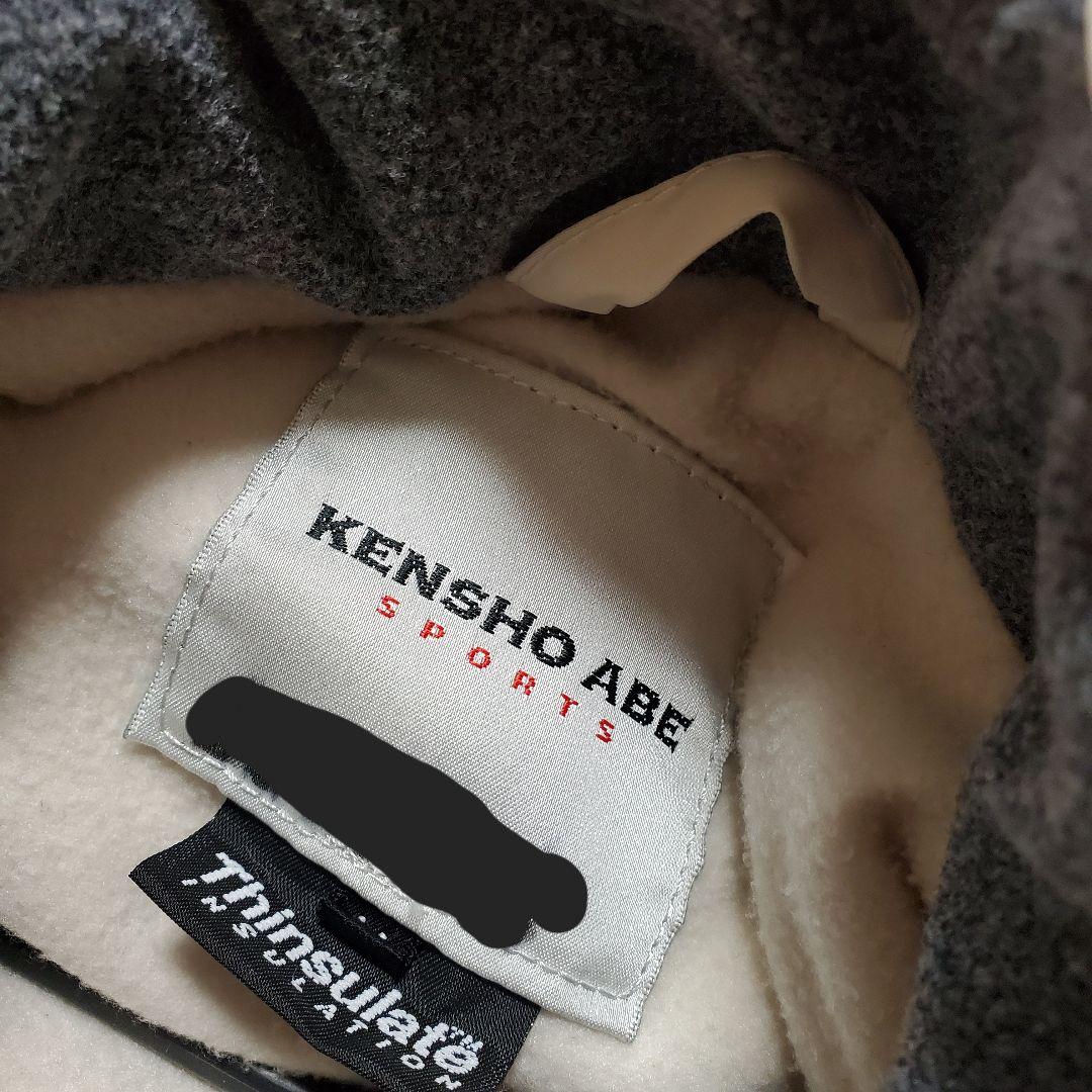 スノーボード スキーウェア上下セット ホワイト・ブラウン kensho abe