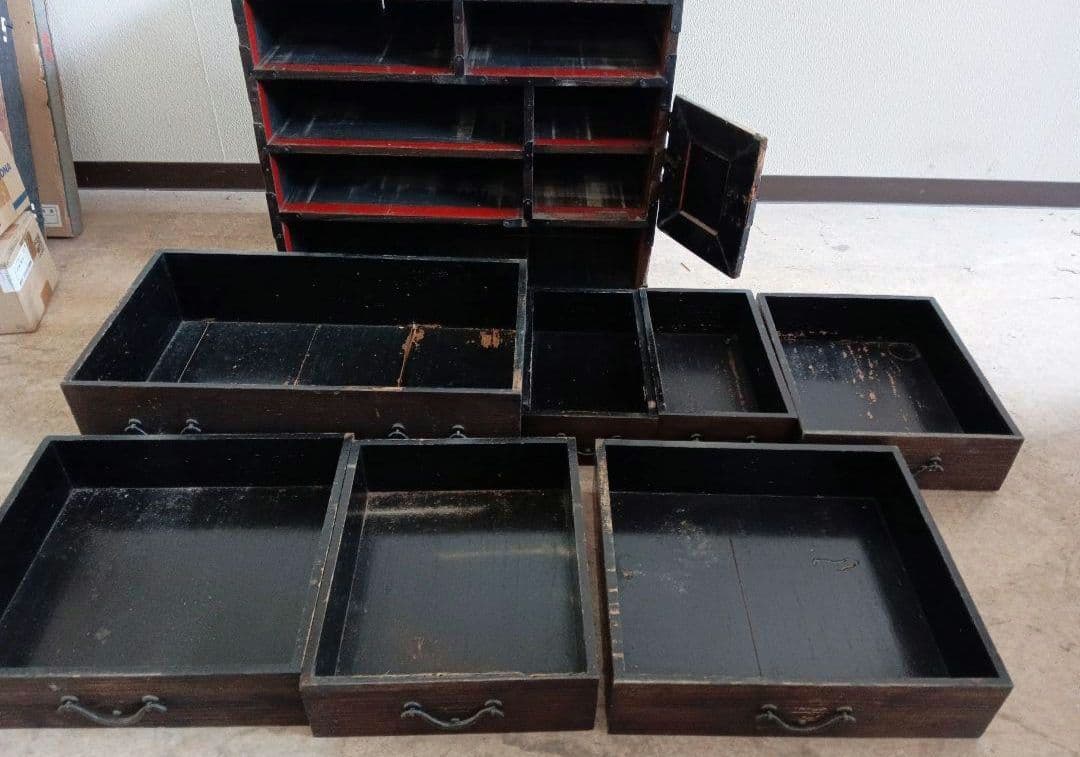 和箪笥 小箪笥 古民家 インテリア 小引出 収納 時代家具