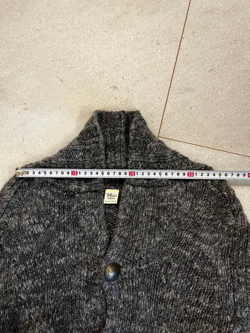 ロンハーマン　グレー ショールカーディガン　アルパカ