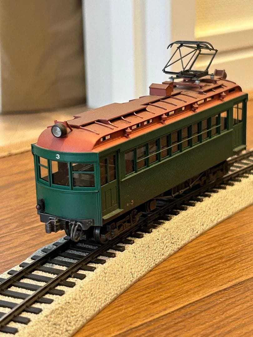 乗工社 12㎜ 東横モハ3 シンガーフィニッシュ　メーカー完成品