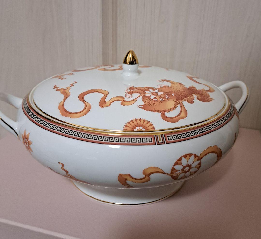 珍品　ウェッジウッド　ダイナスティ　カバードベジタブル　未使用美品