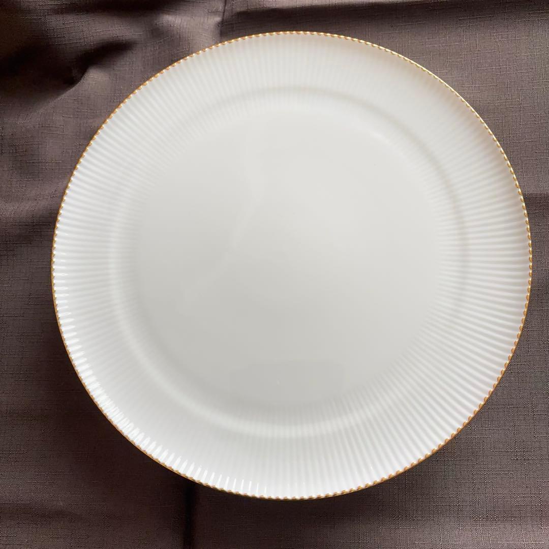 【入手困難稀少品】30cmケーキスタンド　ノリタケ ダイヤモンドコレクション金彩