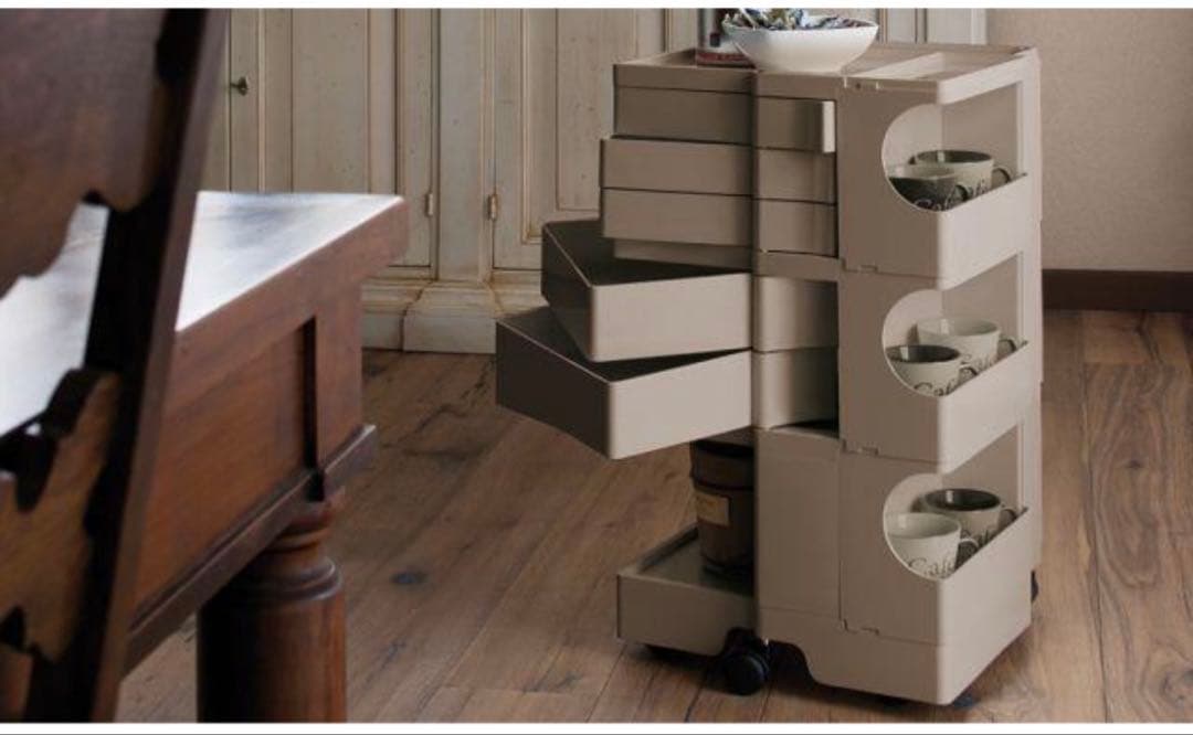 新品 正規品 ボビーワゴン 3段5トレイ B-LINE グレー