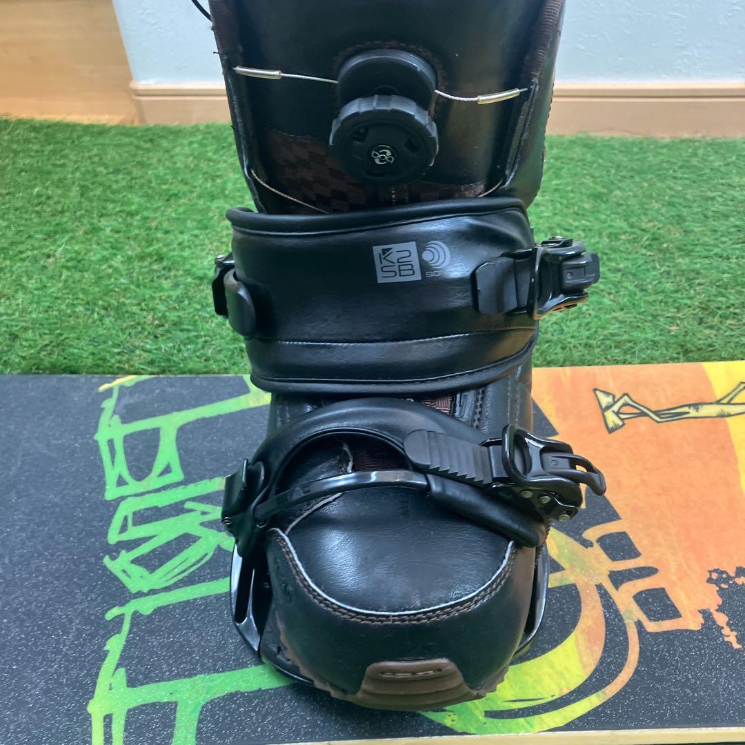 即乗り　スノーボードセット 152cm K2 HEADフォルクル27.5㎝