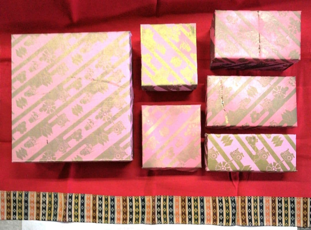 雛人形道具箱セット　35号弥生