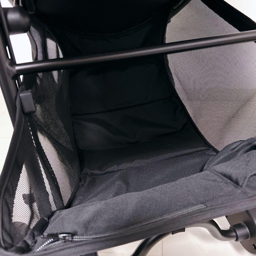 【極美品】Aprica スムーヴ プレミアム ABベビーカー 専用マット付き