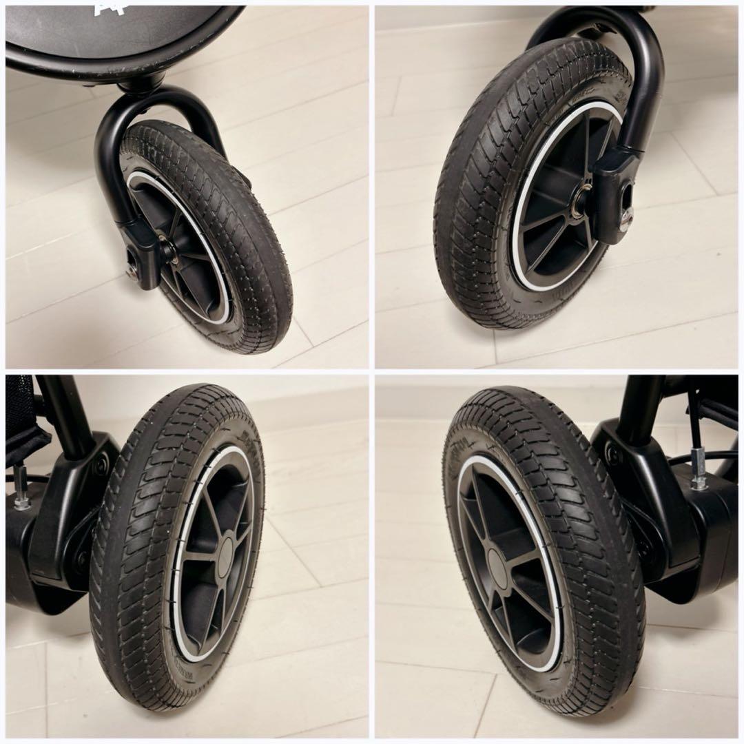 【極美品】Aprica スムーヴ プレミアム ABベビーカー 専用マット付き